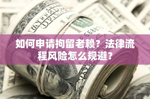 武汉如何申请拘留老赖？法律流程风险怎么规避？