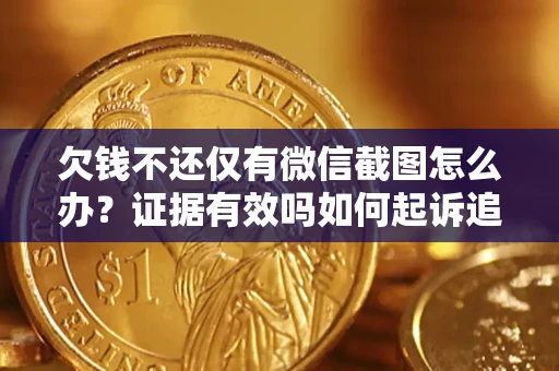 武汉欠钱不还仅有微信截图怎么办？证据有效吗如何起诉追回欠款？