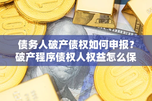 武汉债务人破产债权如何申报？破产程序债权人权益怎么保障？