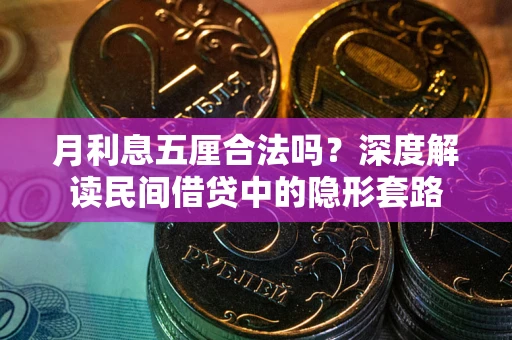 武汉月利息五厘合法吗？深度解读民间借贷中的隐形套路