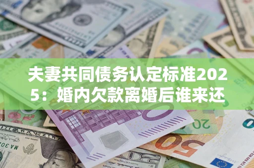 武汉夫妻共同债务认定标准2025:婚内欠款离婚后谁来还? 武汉夫妻共同债务认定标准2025:婚内欠款离婚后谁来还?