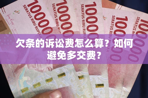 武汉欠条的诉讼费怎么算？如何避免多交费？