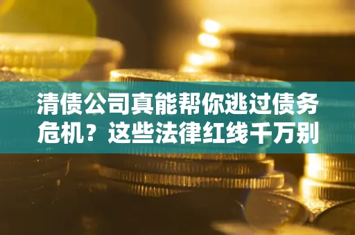 武汉清债公司真能帮你逃过债务危机？这些法律红线千万别踩