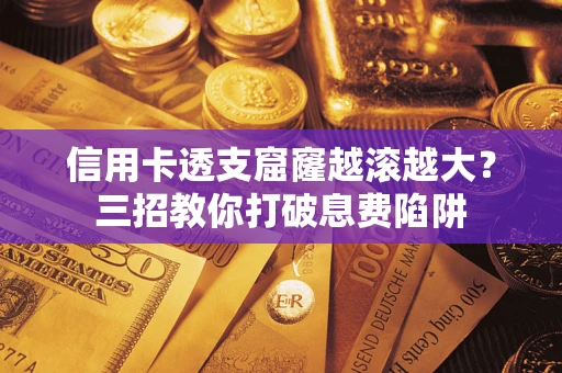 武汉信用卡透支窟窿越滚越大？三招教你打破息费陷阱