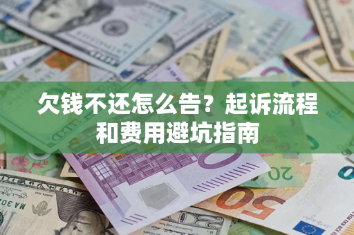 武汉欠钱不还怎么告?起诉流程和费用避坑指南 武汉欠钱不还怎么告?起诉流程和费用避坑指南