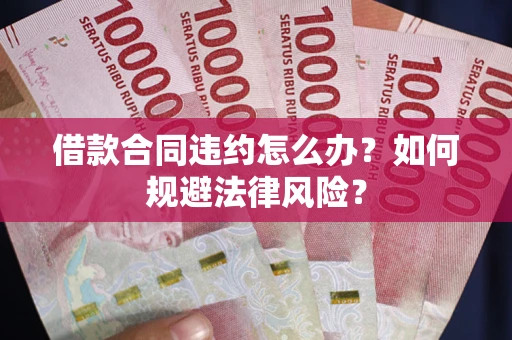 武汉借款合同违约怎么办？如何规避法律风险？